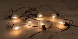 Anna's Collection Partylights helder 10 lampjes, 5 m, op batterijen