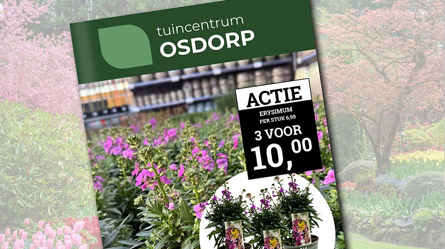 De nieuwe folder is uit!