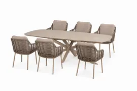 4 Seasons Outdoor diningset prado/puglia latte kopen?