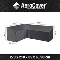 AeroCover hoeksethoes hoge rug 210x270x85x65/90cm kopen?