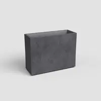 Artevasi sydney hoog kunststof plantenbak 29.5x79.5x68cm antraciet kopen?