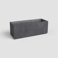 Artevasi sydney kunststof plantenbak 79.5x29.5x29.5cm antraciet kopen?