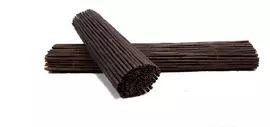 Bamboemat black 180x180 cm - afbeelding 2