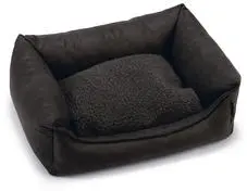 Beeztees orthopedische hondenmand Uma polyester 60x40x20cm antraciet kopen?