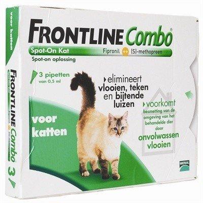 Bied je kat optimale bescherming tegen vlooien en teken met de makkelijke en doeltreffende pipetten Frontline Combo Kat. Zo ben je dit vervelende ongedierte altijd een stapje voor!