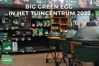 Big Green Egg Medium keramische barbecue + Table nest - afbeelding 9