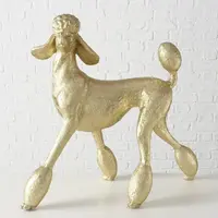 Boltze Home ornament kunststof sonia hond 82x39x74.5cm goud kopen?