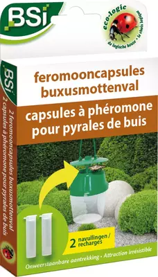 BSI Navulling Feromooncaps buxusmottenval 2-pack