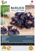 Buzzy zaden Basilicum Purple Ruffles - afbeelding 1