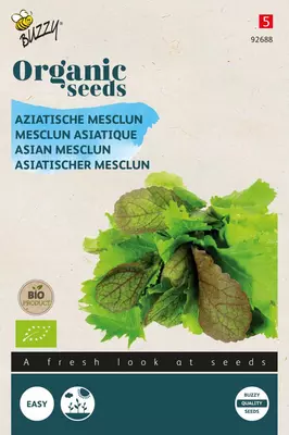 Buzzy zaden organic aziatische mesclun (BIO) - afbeelding 1