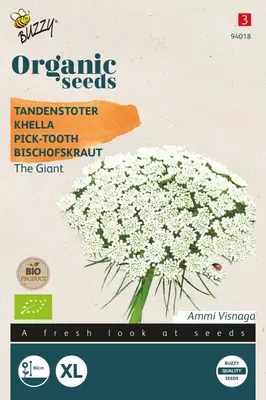 Buzzy zaden Organic Tandenstoter The Giant (BIO) - afbeelding 1