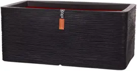 Capi nature rib nl kunststof plantenbak 73x39x32 cm zwart kopen?