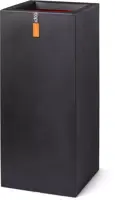 Capi Pot rechthoek Smooth NL 36x36x79 zwart kopen?
