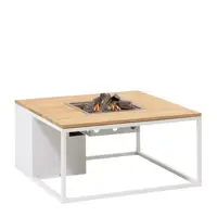Cosi Fires vuurtafel cosiloft 100 lounge table white/teak kopen?