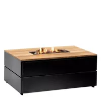 Cosi Fires vuurtafel cosipure 120 black/teak kopen?
