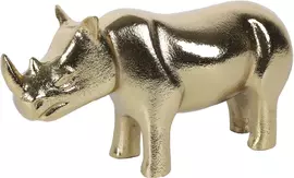 Countryfield ornament neushoorn lando 27x9x13 cm goud kopen?