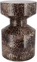 Daan Kromhout Design bijzettafel metaal sephora wild 30x38cm leopard kopen?