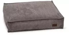Designed by Lotte hondenkussen geribbeld bruin 70 x 55 x 15cm kopen?