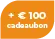 +€100 cadeaubon
