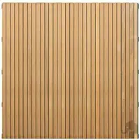 Elephant hardhout FSC tuinscherm "stripes black" recht 4,5x180x180cm glad / rvs kopen?