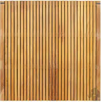 Elephant hardhout FSC tuinscherm "stripes black" recht 4,5x180x180cm glad / rvs kopen?