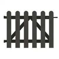 Elephant Tuinhekpoort Composiet Classic – Antraciet – 100 x 80 cm (incl. beslag) kopen?