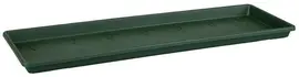 Elho green basics balkonbak schotel 40 cm blad groen - afbeelding 1