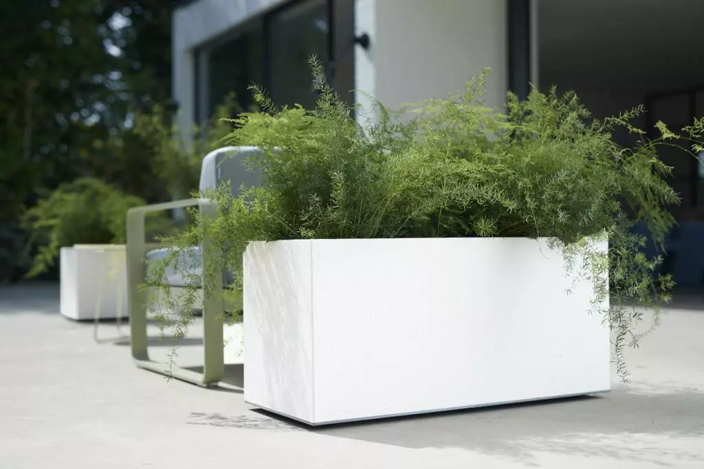 optioneel klei inval Elho vivo structure finish terrasafscheiding plantenbak met wielen 90 cm  wit kopen? - Tuincentrum Osdorp