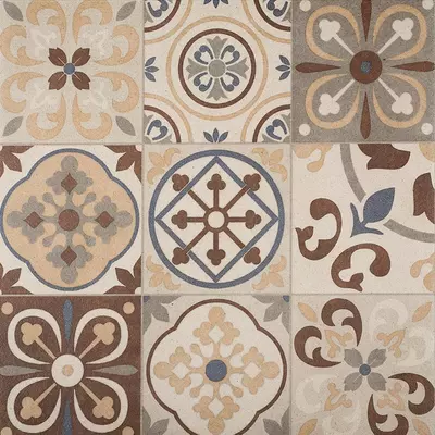 Gardenlux Gecoate Tegels Designo Mosaic Terra 60x60x3 cm - afbeelding 1