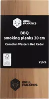 Grill Fanatics barbecue rookplanken 30 cm 2 stuks kopen?