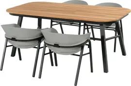 Hartman diningset tubb teak concrete grey kopen?