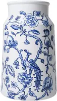 Heinen Delfts Blauw vaas melkbus keramiek bonte familie 19x30cm delfts blauw kopen?