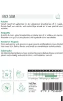 Horti tops zaden rucola (eruca sativa) - afbeelding 2