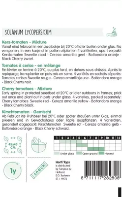 Horti tops zaden tomaten cherry - afbeelding 2