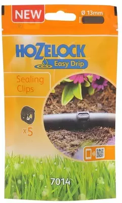 Hozelock easy drip afdichtclips 5 stuks - afbeelding 2