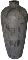 HS Potterie Vaas keramiek 34x80cm bruin kopen?