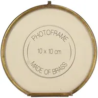 Kersten fotolijst metaal deco 10x10x1.5cm goud kopen?