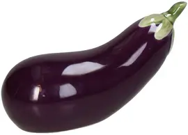 Kersten ornament aardewerk aubergine 16x6.5x7.5cm aubergine kopen?