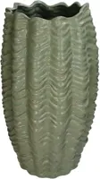 Kersten vaas aardewerk rond 24x43cm groen kopen?