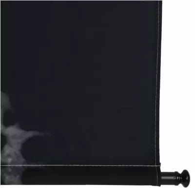 Kersten wanddoek velours luipaard 132x138cm zwart - afbeelding 2