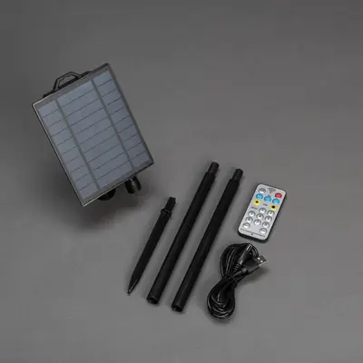 Konstsmide Solar sensor dimmer 2 lithium accu - zwart - afbeelding 5