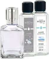 Lampe Berger giftset brander essentielle cube so neutral & ocean breeze 2x250 ml