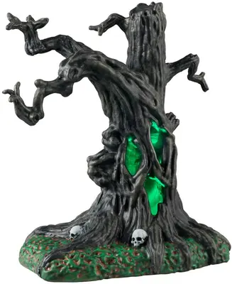 Lemax creepy tree tafereel Spooky Town  2024 - afbeelding 1