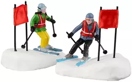 Lemax slalom stars s/2 kerstdorp figuur type 4 Vail Village  2022 kopen?