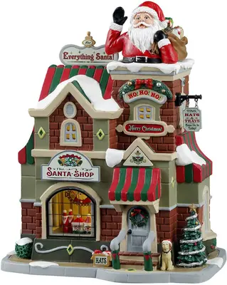 Lemax the santa shop kersthuisje Caddington Village  2024 - afbeelding 1
