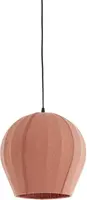 Light & Living hanglamp textiel zagori 35x33cm koraal kopen?