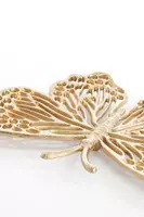 Light & Living ornament aluminium butterfly 26x16x3cm goud - afbeelding 3