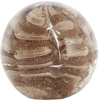 Light & Living ornament glas sael 10x10cm bruin, crème kopen?