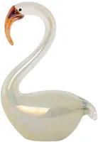 Light & Living ornament glas swan 13x8x20cm wit kopen?