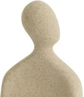 Light & Living ornament kunststof hoofd 12x5.5x16cm zand kopen?
